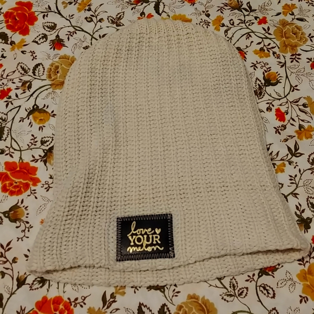 Love Your Melon Cream Beanie